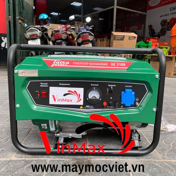 Máy Phát Điện Chạy Xăng 3kw Tatra Garden GE3100