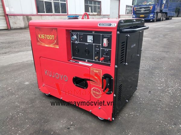 Máy Phát Điện Chạy Dầu 5Kw Kujoyo KJ6700T