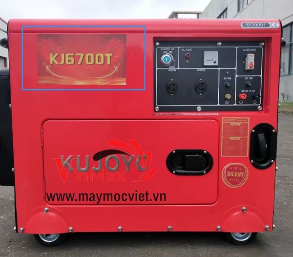 Máy Phát Điện Chạy Dầu 5Kw Kujoyo KJ6700T