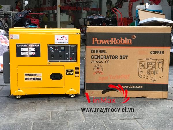 Máy Phát Điện Chạy Dầu 6kw Power Robin PR7500S