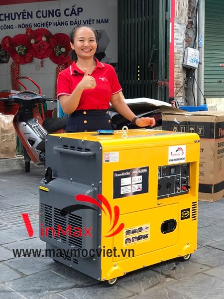 Máy Phát Điện Chạy Dầu 6kw Power Robin PR7500S