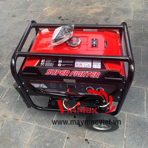 Máy Phát Điện Chạy Xăng 6kw Super Fighter SF7000E Đề