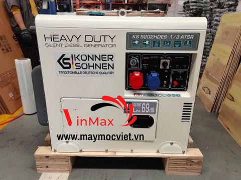 Máy phát điện diesel Könner & Söhnen KS 9202HDES-1/3 ATSR (EURO V)