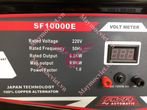 Máy phát điện chạy xăng 9kw Super Fighter SF10000E đề điện