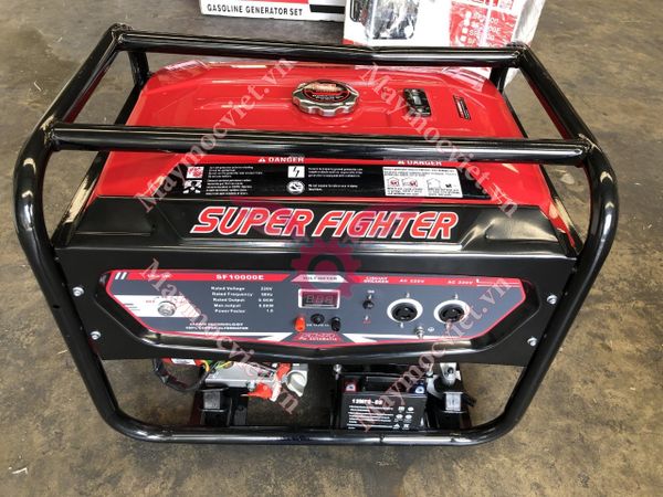 Máy phát điện chạy xăng 9kw Super Fighter SF10000E đề điện