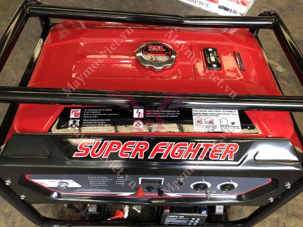 Máy phát điện chạy xăng 9kw Super Fighter SF10000E đề điện