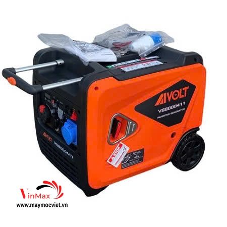 Máy Phát Điện Chạy Xăng Siêu Cách Âm Aivolt 5Kw VS8000411 Inverter