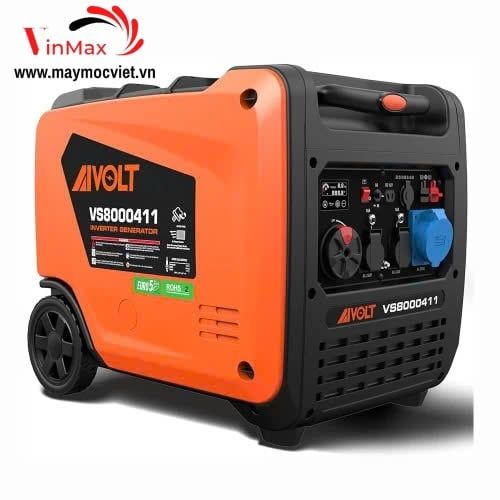 Máy Phát Điện Chạy Xăng Siêu Cách Âm Aivolt 5Kw VS8000411 Inverter