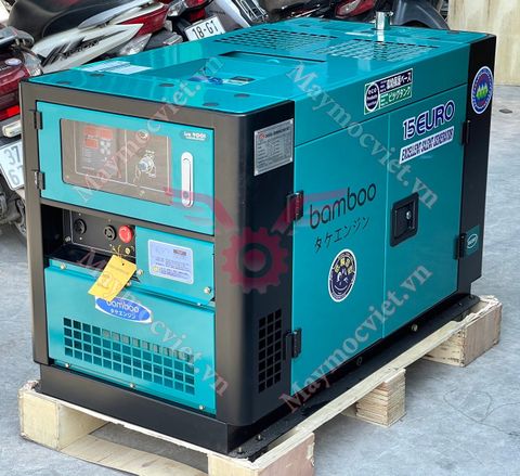 Máy phát điện 15Kw chạy dầu Bamboo 15Euro