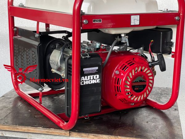 Máy phát điện chạy xăng Bamboo 4500EX đề điện