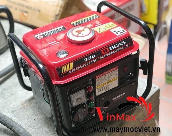 Máy phát điện chạy xăng Bgas BGA950B 0.8KVA