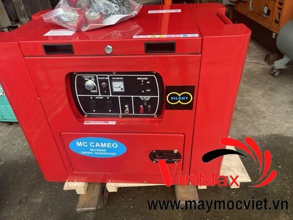 Máy phát điện 5kw chạy dầu Cameo MC6800
