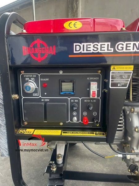 Máy Phát Điện Diesel CHANGCHAI CCDF8500X (6kVA Trần)