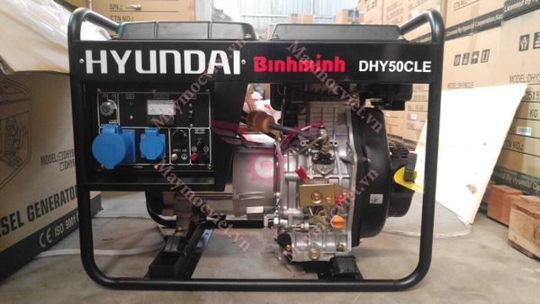 Máy phát điện chạy dầu 4.2kw DHY50CLE Hyundai