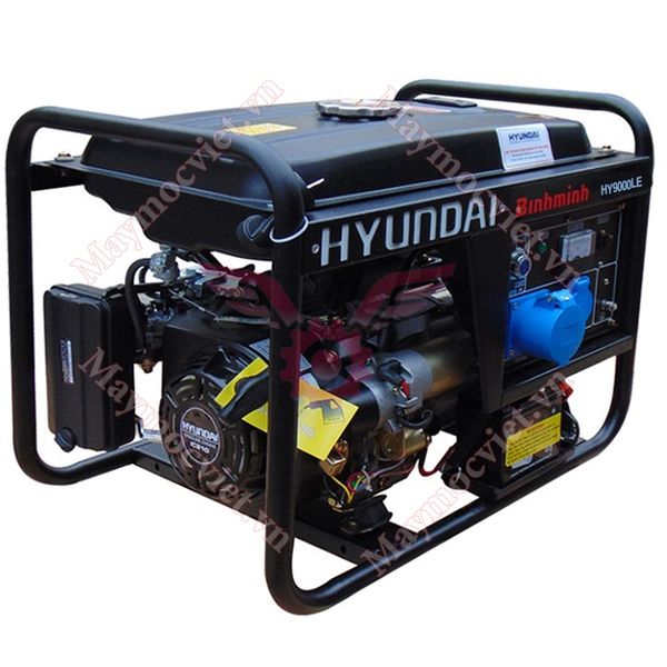 Máy phát điện 6kw chạy xăng đề nổ Hyundai HY9000LE