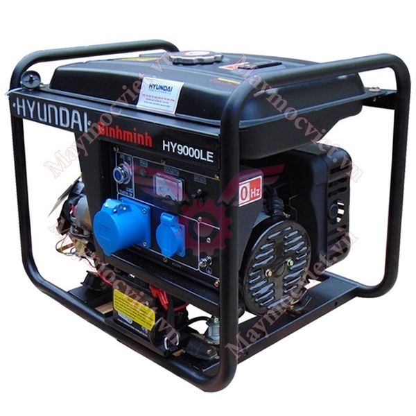 Máy phát điện 6kw chạy xăng đề nổ Hyundai HY9000LE
