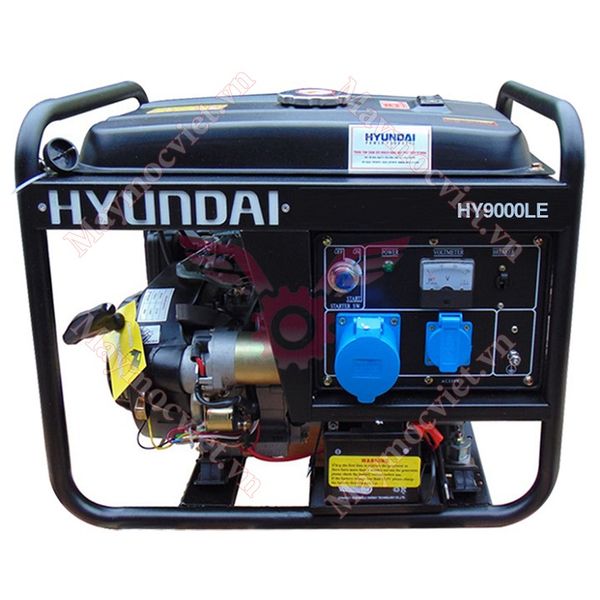 Máy phát điện 6kw chạy xăng đề nổ Hyundai HY9000LE