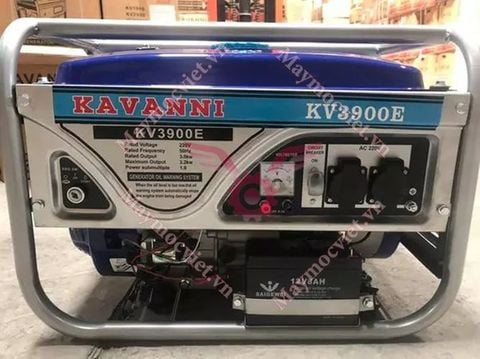 Máy Phát Điện Chạy Xăng Kavanni KV 3900E Đề Nổ