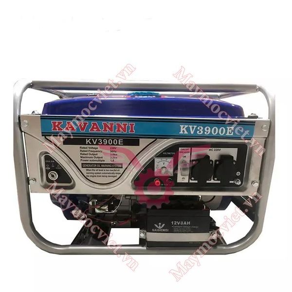 Máy Phát Điện Chạy Xăng Kavanni KV 3900E Đề Nổ