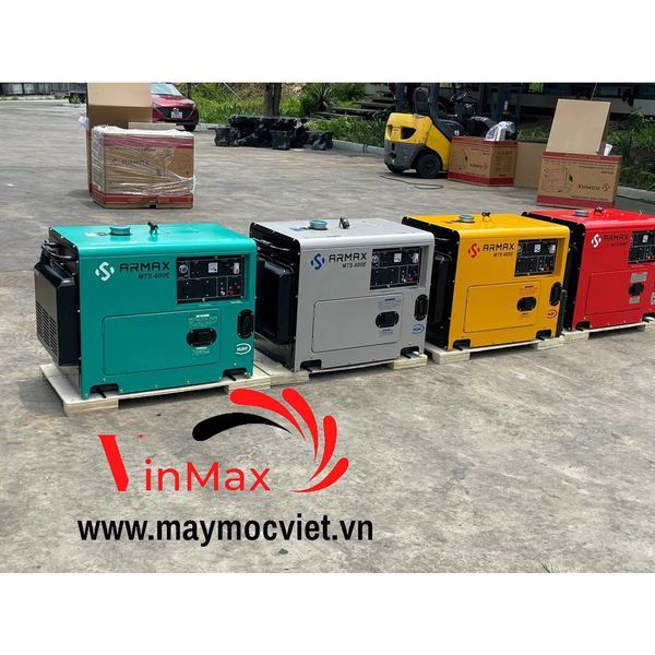 Máy Phát Điện Chạy Dầu 5Kw Armax MTS-600E