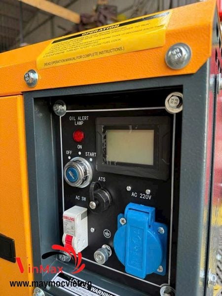 Máy phát điện chạy dầu 3kw Kama 4500T