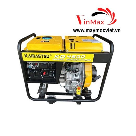 Máy Phát Điện Chạy Dầu 3Kw Kamastsu KD4500