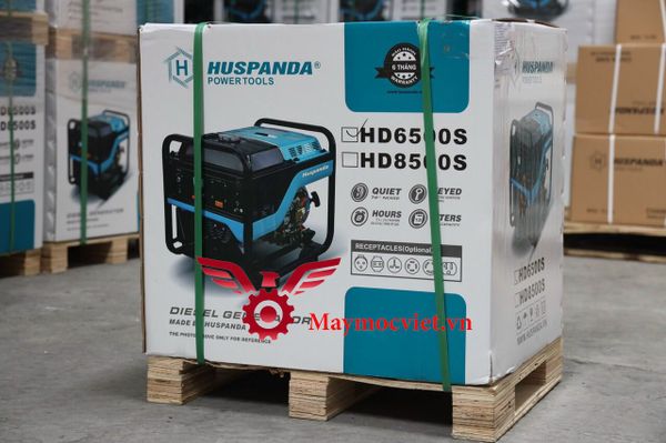 Máy phát điện chạy dầu Huspanda HD6500S