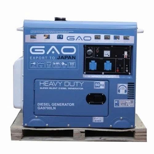 Máy Phát Điện Chạy Dầu GAO 7Kw GA-9700LN