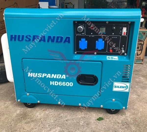 Máy phát điện chạy dầu Huspanda HD6600 ( 5kw)