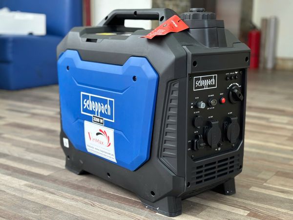 Máy Phát Điện Chạy Xăng 3Kw Scheppach Inverter SG3500i