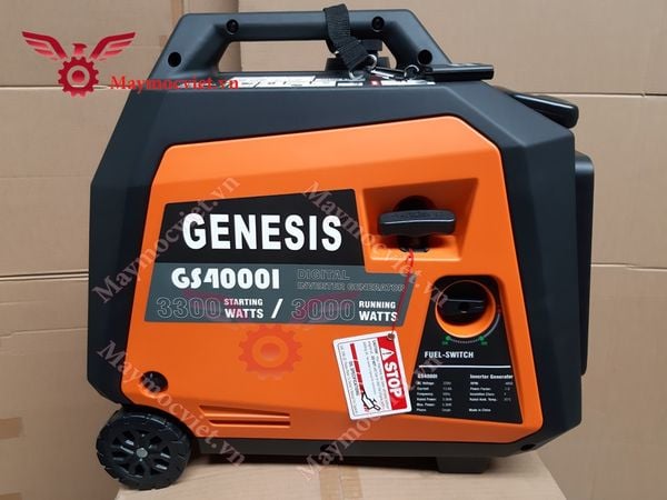 Máy Phát Điện Chạy Xăng Genesis 3Kw GS4000I Inverter