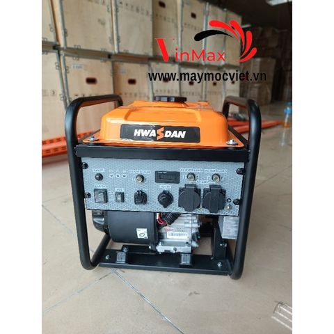 Máy Phát Điện Chạy Xăng Hwasdan 4.5Kw H5150iD-1