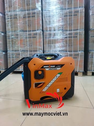 Máy Phát Điện Chạy Xăng Hwasdan 5Kw H6250iE Inverter