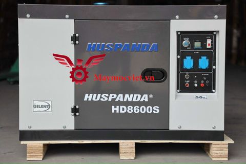 Máy phát điện chạy dầu 7kW Huspanda HD 8600S New