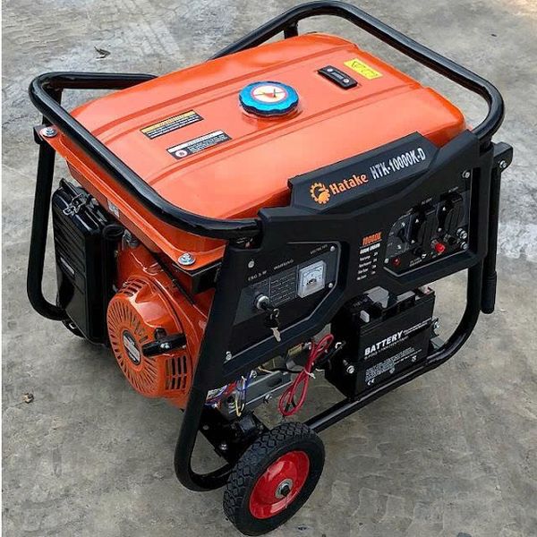 Máy Phát Điện Chạy Xăng 7 kW Hatake HTK‑10000K‑D