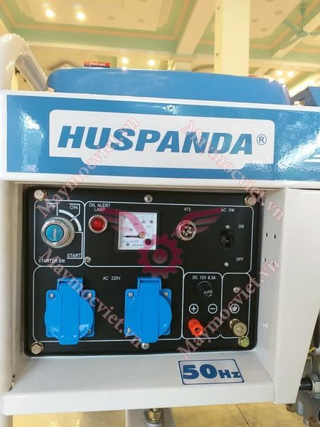 Máy Phát Điện Chạy Dầu 3Kw Huspanda HD4500 Đề