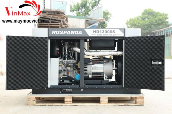 Máy Phát Điện Chạy Dầu 11 kW Huspanda  HD13000S
