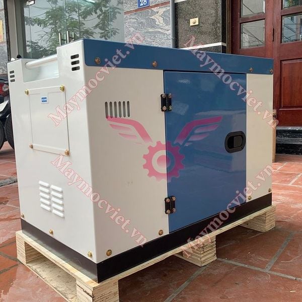 Máy Phát Điện Chạy Dầu 5Kw Huspanda HD6600S Chống Ồn