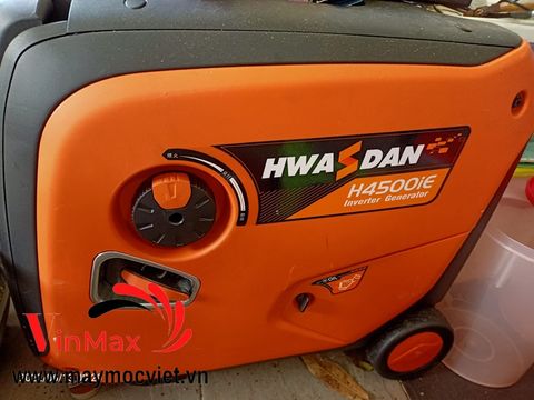 Máy Phát Điện Chạy Xăng 4Kw Hwasdan H4500IE Inverter