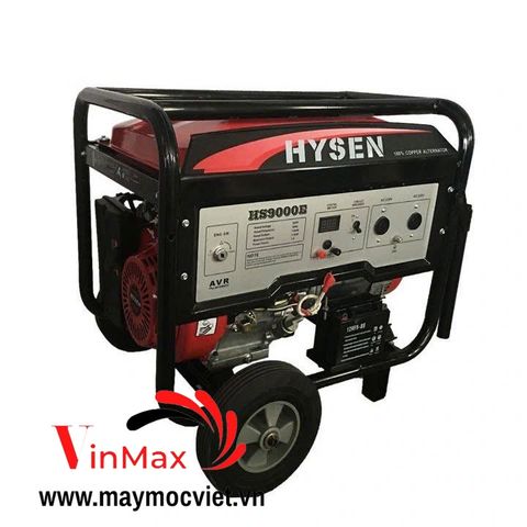 Máy phát điện chạy xăng  Hysen HS9000E 8kw