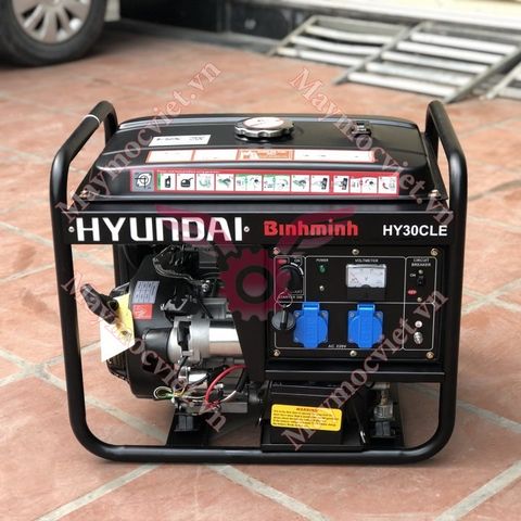 Máy phát điện chạy xăng Hyundai HY30CLE (2.5 - 2.8 KVA)