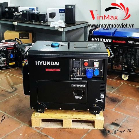 Máy phát điện HYUNDAI DHY6000SE Diesel