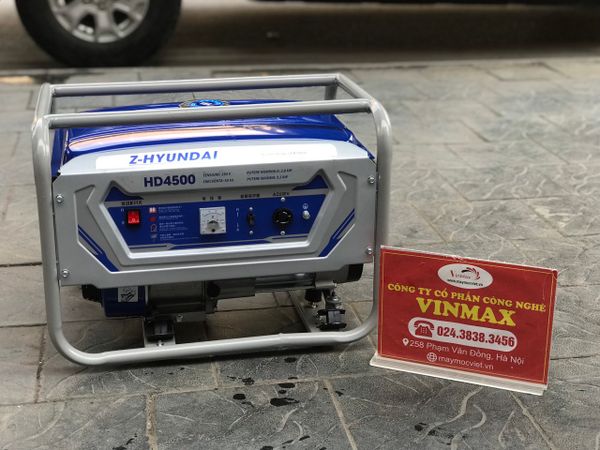Máy phát điện xăng Z-Hyundai 3KW HD4500