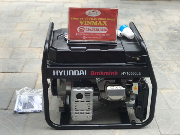 Máy phát điện 7.5kw chạy xăng Hyundai HY10500LE NEW