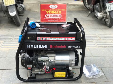 Máy phát điện 7.5kw chạy xăng Hyundai HY10500LE NEW