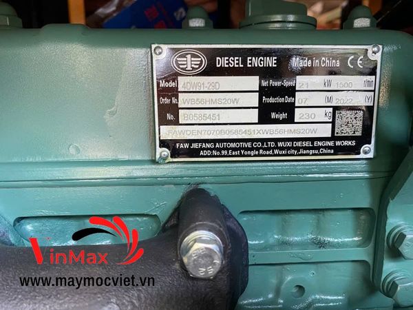 Máy Phát Điện Chạy Dầu 20Kw Kama KDE25T3D