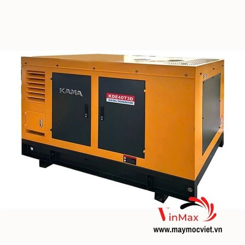Máy Phát Điện Chạy Dầu 30Kw Kama KDE40T3D