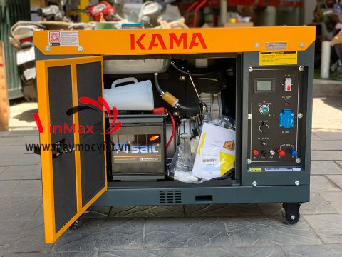Máy phát điện Kama diezel 6kw KDE8800TN phiên bản đặc biệt
