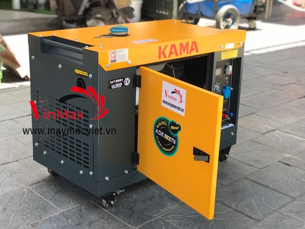 Máy phát điện Kama diezel 6kw KDE8800TN phiên bản đặc biệt