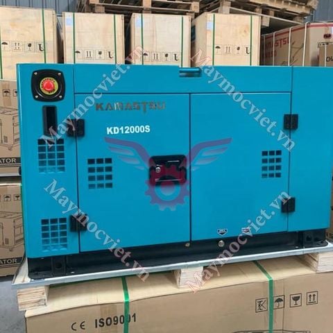 Máy phát điện Kamastsu KD 12000S 10kw chạy dầu 1 pha